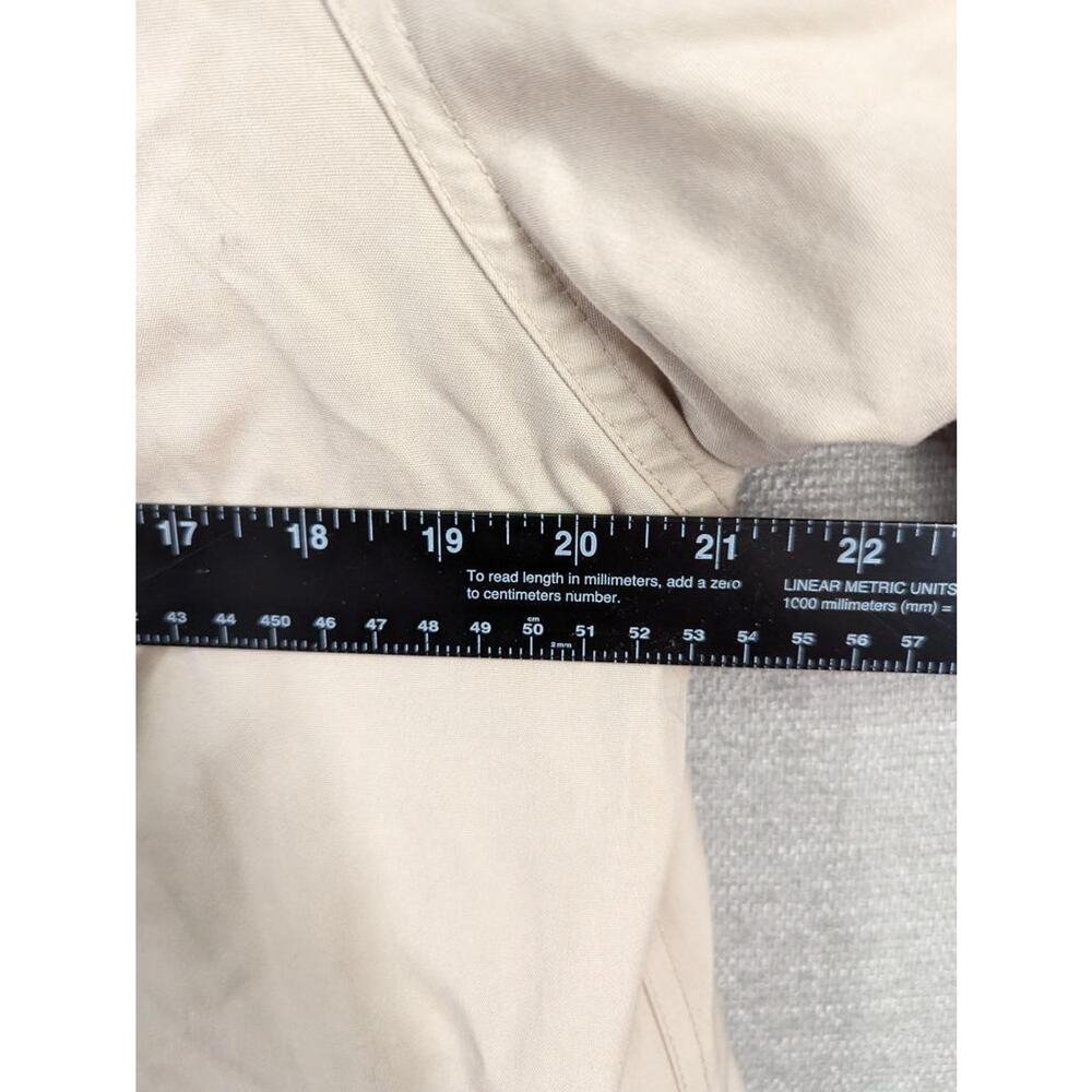 London Fog Lined Coat Jacket 12 Reg Beige Plush Removable Lining -T0124 - Picture 6 of 6